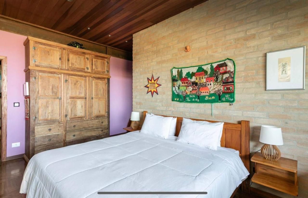 Willa Casa De Vidro Com Vista Mantiqueira - Com Cafe E Staff Campos do Jordão Zewnętrze zdjęcie