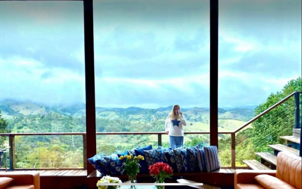 Willa Casa De Vidro Com Vista Mantiqueira - Com Cafe E Staff Campos do Jordão Zewnętrze zdjęcie