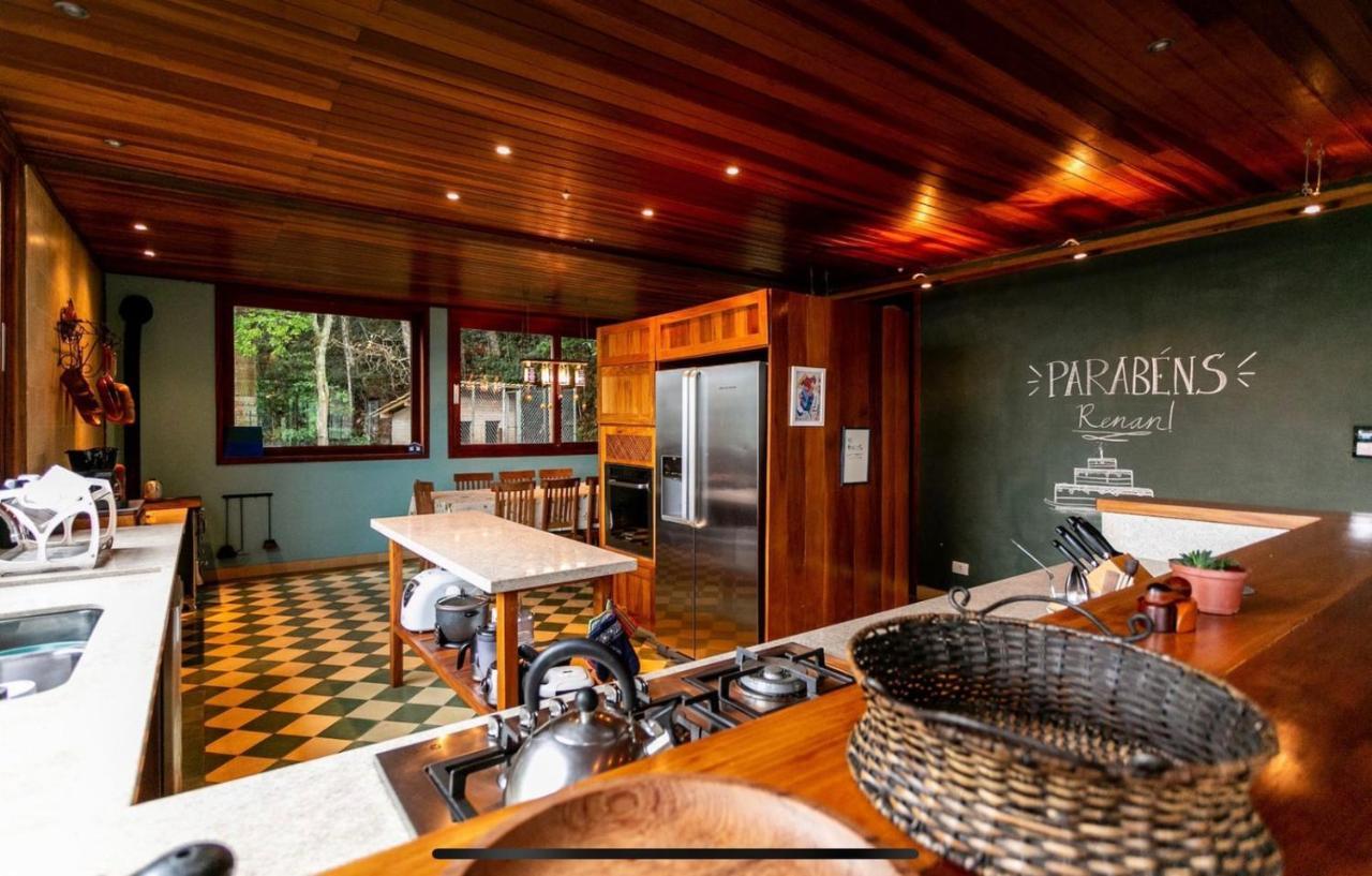 Willa Casa De Vidro Com Vista Mantiqueira - Com Cafe E Staff Campos do Jordão Zewnętrze zdjęcie